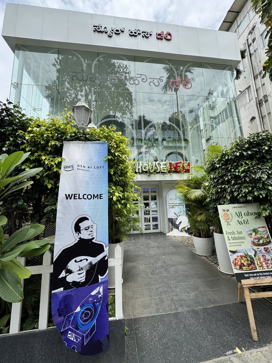 stufflistings's tweet photo. Here at the AWS GEN AI Loft today π
Going to learn a lot of things happening in the AI space.
Will cover everything for you today, so stay tuned π
#AWSGenAILoft #GenerativeAI #AWSStartups #AWSGenAILoftBengaluru https://t.co/Ul07KFXy57