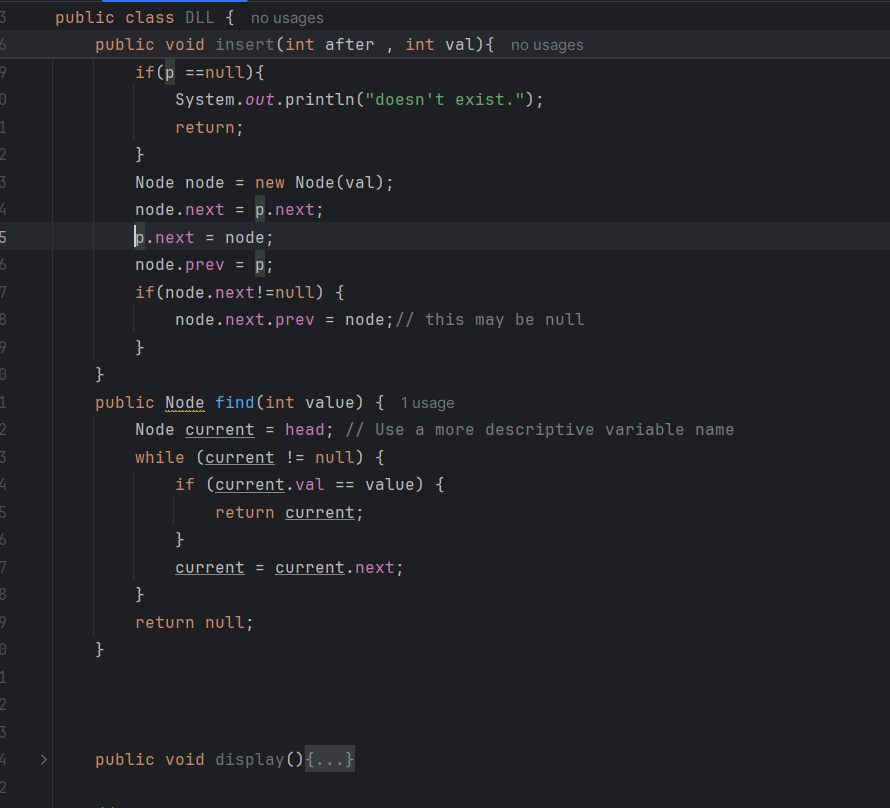aartibhutra160's tweet photo. From ➡️ singly to 🔄 doubly to ⭕️ circular linked lists! Custom implementation finished.  #codinglife #datastructures #customlinkedlist #linkedlist
#dsa #coding #programming
#algorithms #learndsa
#practicecoding https://t.co/cosKWSqn7m