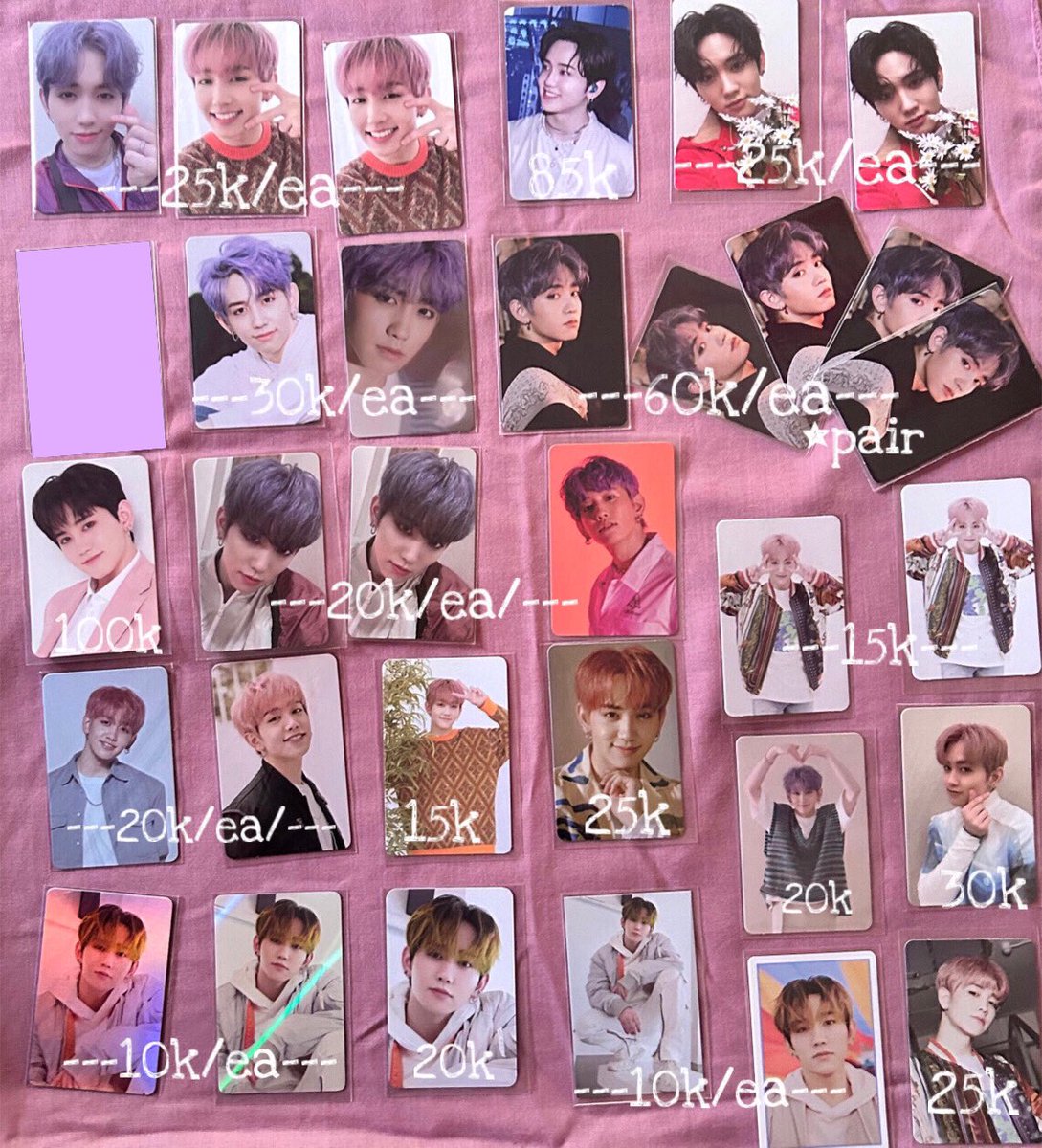 mshtktwifey's tweet photo. [ help rt, please ]

.⁠｡⁠*⁠♡ wts / want to sell ina
✧ pc album &amp; non album ☆ﾟ⁠.⁠*⁠･⁠｡ﾟ

💰 on pic (negotiable)
✅ inc pack
✅ keep event
🏠 Tangerang, ina

‼️ not for sensitive buyer

t. wts pc treasure doyoung jeongwoo, mashiho sajadah, zb1, haechan, jaemin, mark https://t.co/AJY8DDqrMj