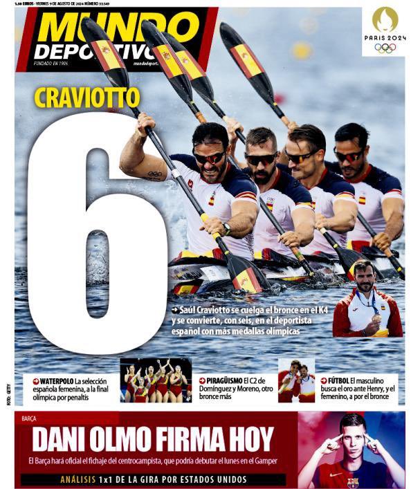RFEPiraguismo's tweet photo. ☕️🗞️ Buenos días, gente. ¿Alguien tiene un periódico por ahí? 

#Paris2024| #OlympicGames https://t.co/sXybsbgwfH