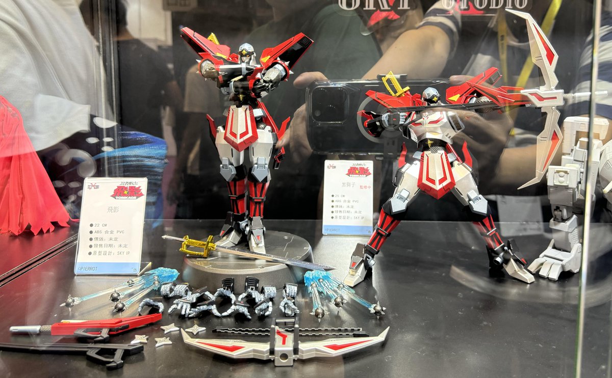 Sky X Studio SXD-13 忍者戦士 超合金 飛影 tobikage-坂本龍一 / 12