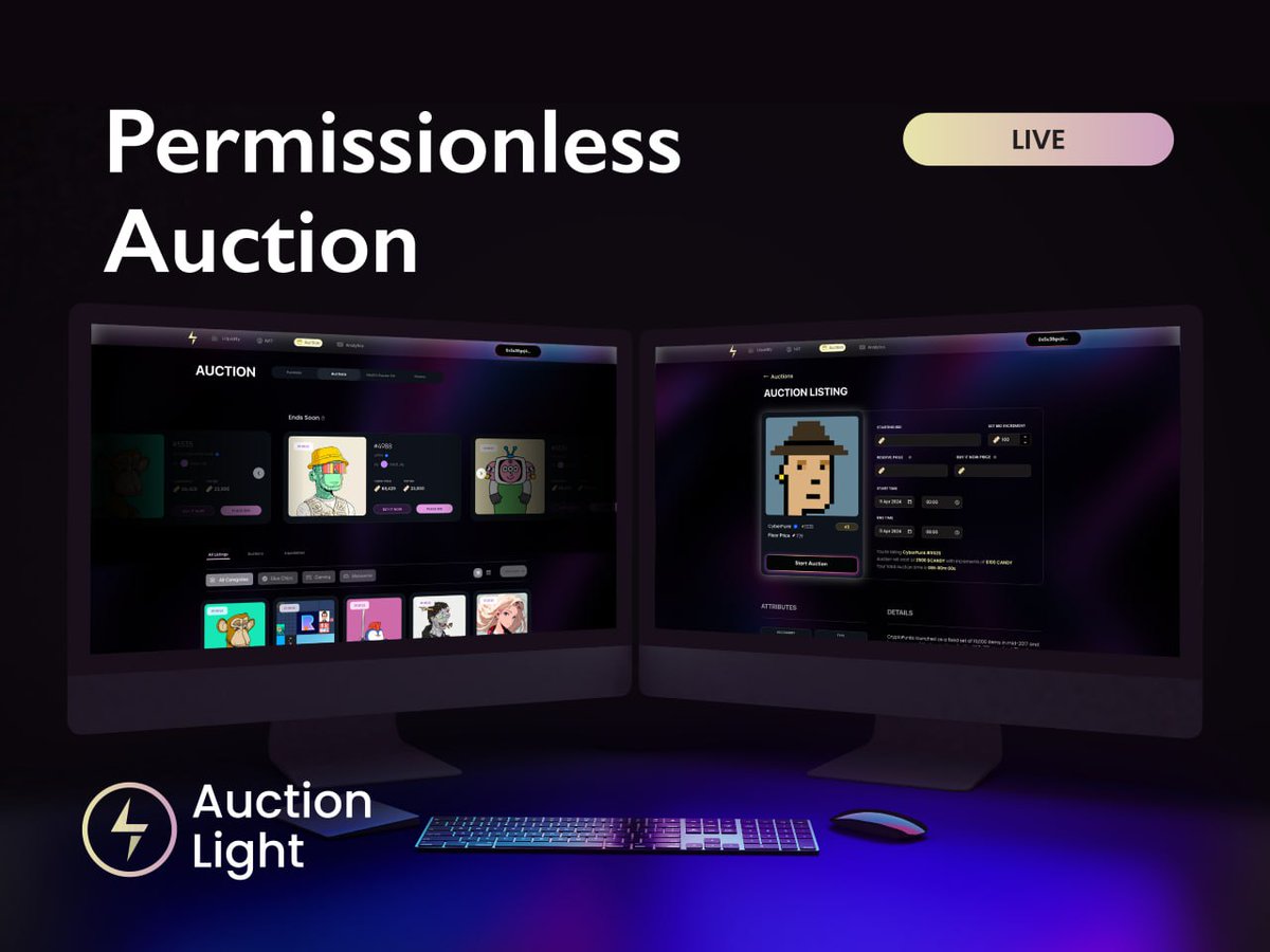 Auction Light ⚡ tweet media