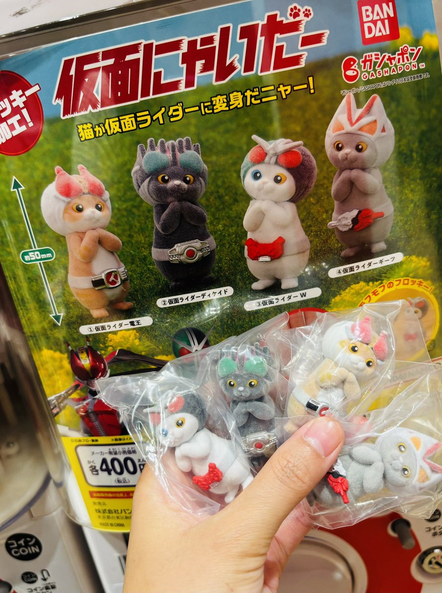 仮面にゃいだー その1 全4種フルコンプ 仮面ライダー 1弾 Amazon.co.jp: 仮面にゃいだー 全4種コンプリート : DIY・工具・ガーデン