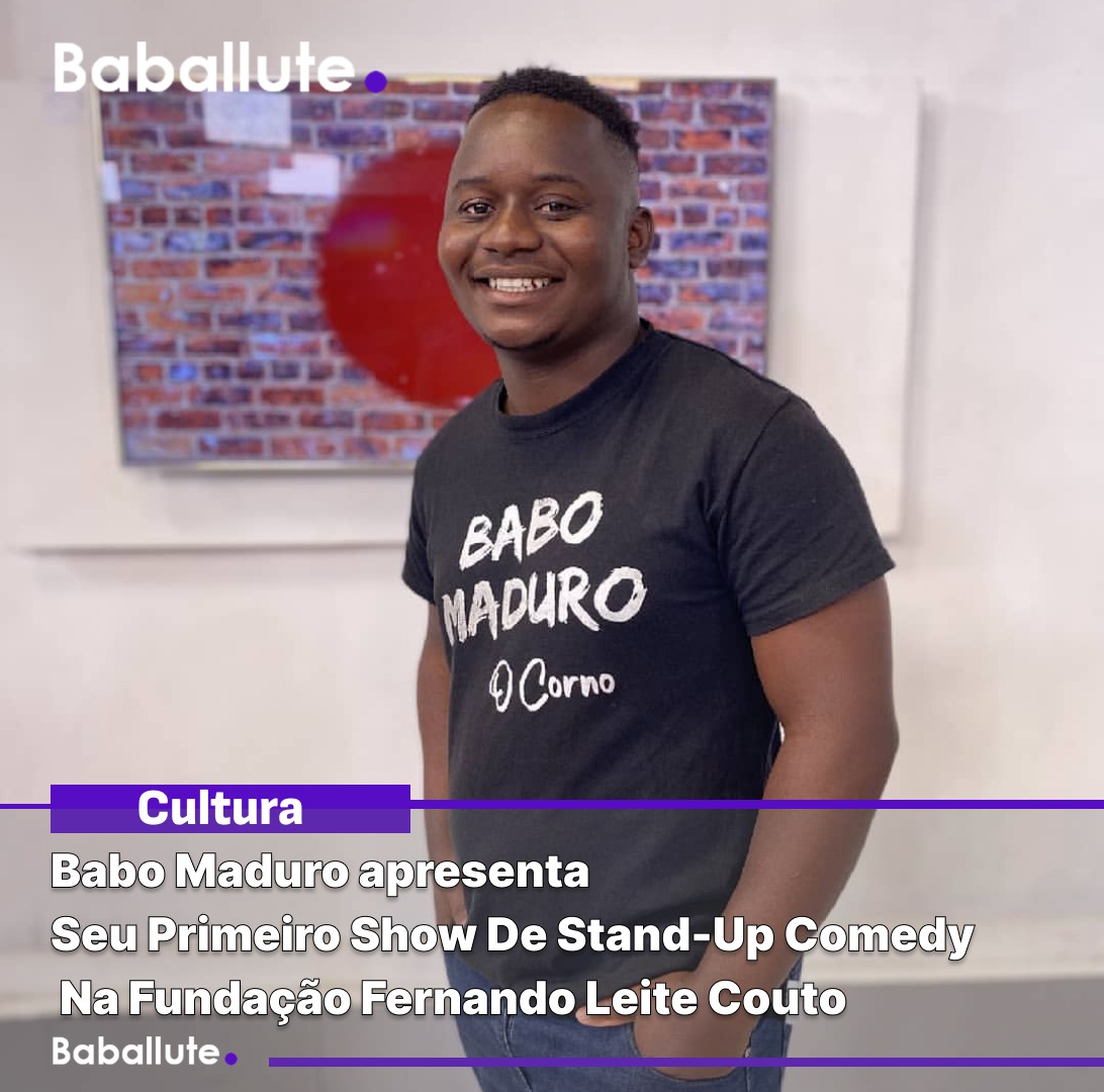 baballute's tweet photo. O humorista moçambicano Babo Maduro vai gravar o seu primeiro show solo de stand-up comedy, intitulado “Quase Homem”, na próxima quinta-feira, 15 de agosto, às 18:00, na Fundação Fernando Leite Couto 🎤.

Confira mais no link:
https://t.co/J9cxD5Y8bS https://t.co/AQ7jqNorOc