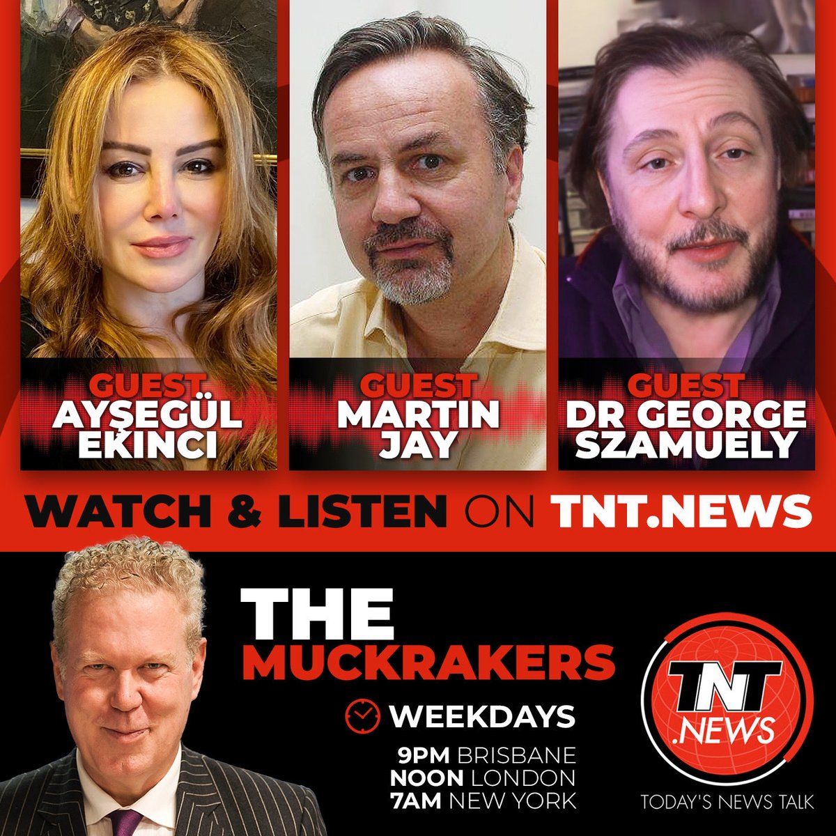 Andrew Eborn 💎 Barrister Broadcaster Futurist (@andreweborn) on Twitter photo The Truth About Guantanamo
The Muckrakers hosted by <a href="/AndrewEborn/">Andrew Eborn 💎 Barrister Broadcaster Futurist</a> #Barrister #Broadcaster #Futurist Producer & Presenter #FakeorFact #QuestionEverything <a href="/OctopusTV/">Octopus TV</a>
@tntradiolive <a href="/EkinciAysegul/">Ayşegül Ekinci</a>
<a href="/GeorgeSzamuely/">George Szamuely</a> <a href="/MartinRJay/">MartinRJay</a> @themuckrakerstv
tnt.news/shows/the-muck… The Truth About Guantanamo
The Muckrakers hosted by <a href="/AndrewEborn/">Andrew Eborn 💎 Barrister Broadcaster Futurist</a> #Barrister #Broadcaster #Futurist Producer & Presenter #FakeorFact #QuestionEverything <a href="/OctopusTV/">Octopus TV</a>
@tntradiolive <a href="/EkinciAysegul/">Ayşegül Ekinci</a>
<a href="/GeorgeSzamuely/">George Szamuely</a> <a href="/MartinRJay/">MartinRJay</a> @themuckrakerstv
tnt.news/shows/the-muck…