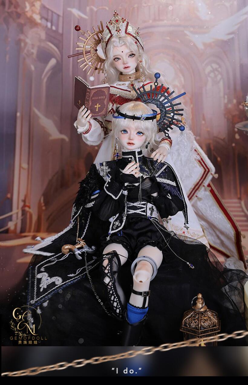 MSD 衣装 Gem of Doll Capricorn outfit ドレス 服 1/4 水色 MSD 衣装 Gem of Doll Capricorn outfit ドレス 服 1/4 水色