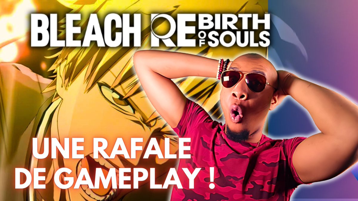 ArunoYujin's tweet photo. Holà ✌🏾
J'espère que ça va 🙏🏽

🚨 On rattrape les grosses news 🚨

Et on commence par le gameplay et l'analyse du nouveau jeu Bleach Rebirth Of Souls 🤩

Bandai Namco nous en met plein la vue en ce moment 🤯 ! J'en parle ici 😏 ⬇️
https://t.co/QW4DkZr995

Bonne journée🔥
#BLEACH https://t.co/eKQMUfL5Dl
