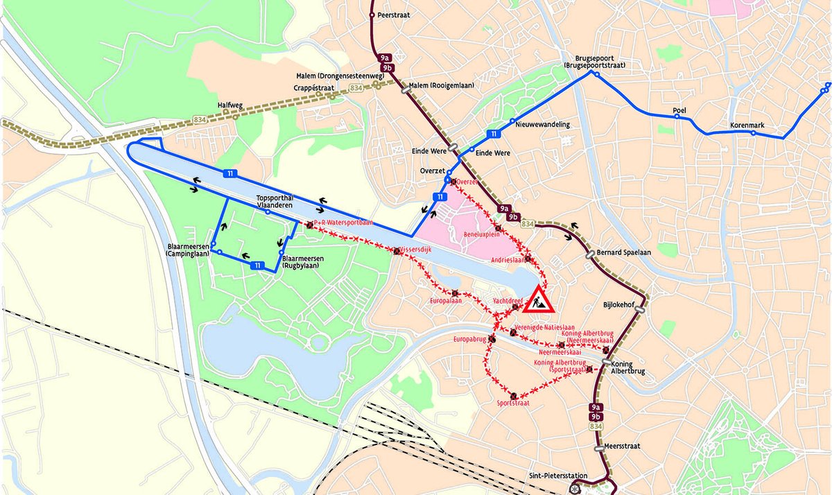 #Gent Werken Verenigde Natieslaan starten op maandag 12/8. Dit heeft een impact op de routes van De Lijn
Alle info: delijn.be/nl/nieuws/gent…