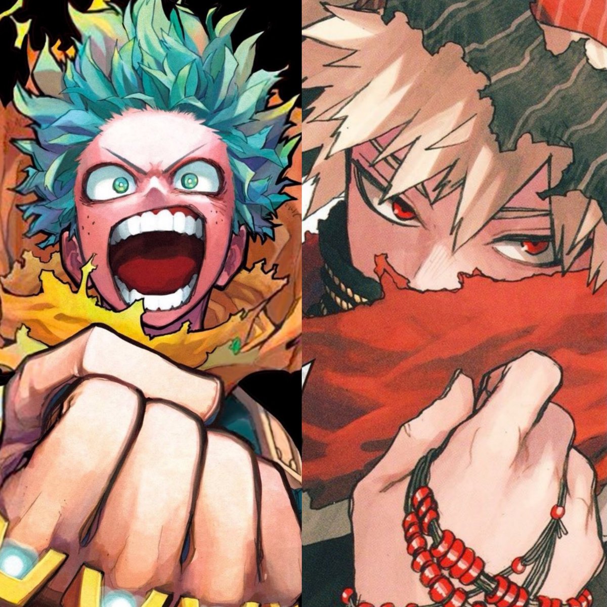 "the ending is shit, the hero always gets the girl, deku didn't even get one."

thread of how deku actually gets the girl :