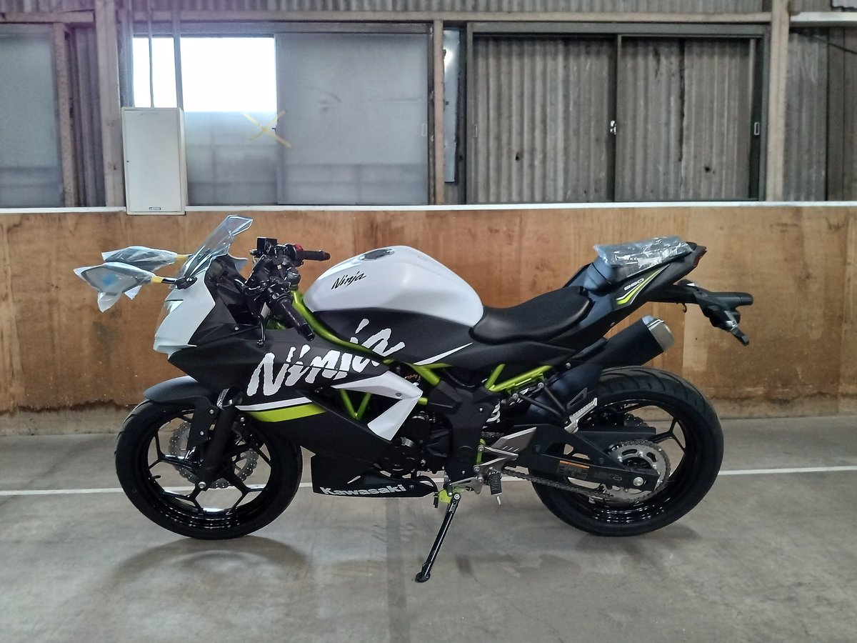 a_o0612's tweet image. 未登録新車が有りました🤫
需要有ると嬉しい限り🙏
#NINJA250SL