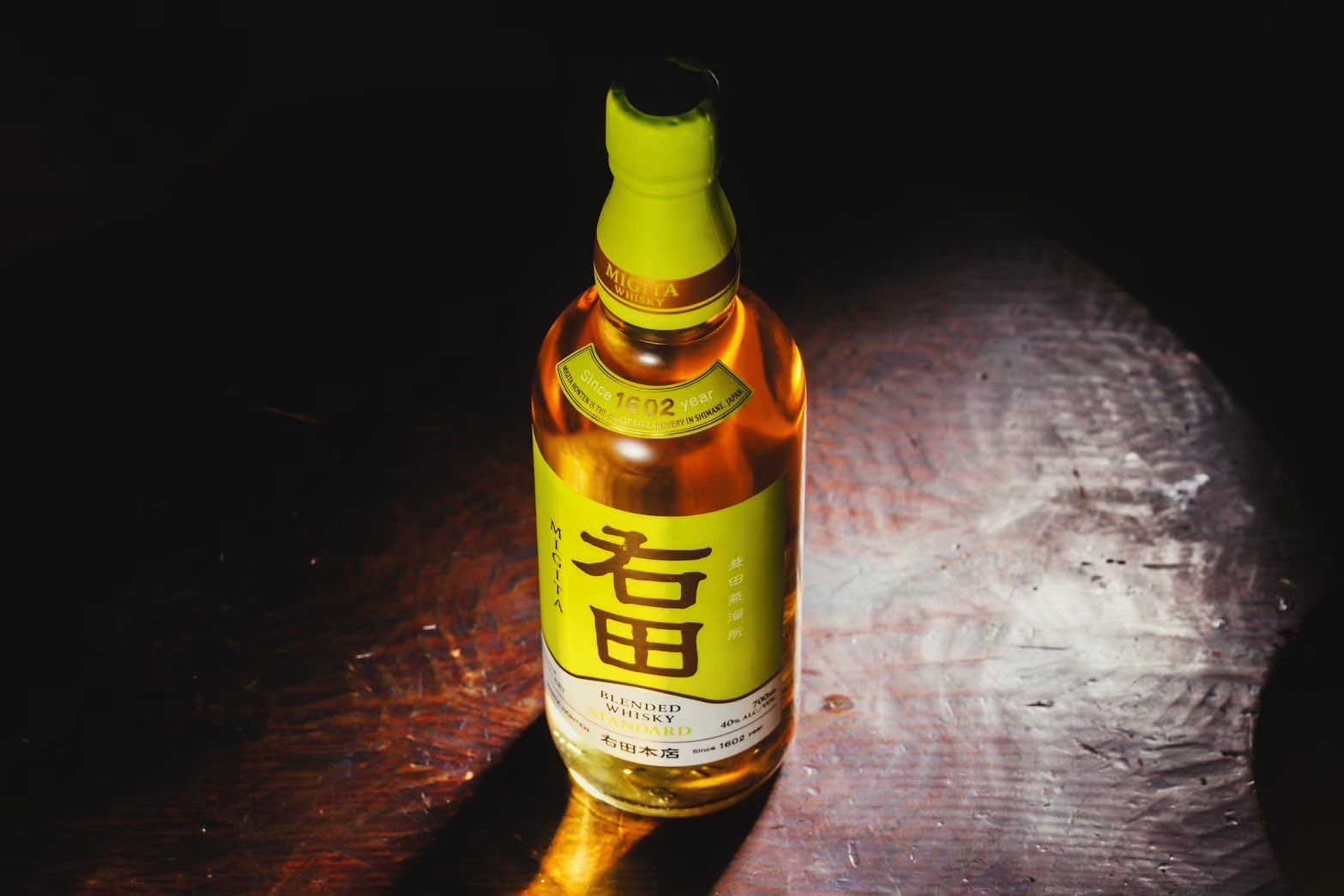 【匿名配送】右田　ウイスキー　お酒　バーボン　島根限定　松江　出雲　受賞 右田 ブレンデッドウイスキー バーボンスタイル｜お酒｜島根県初