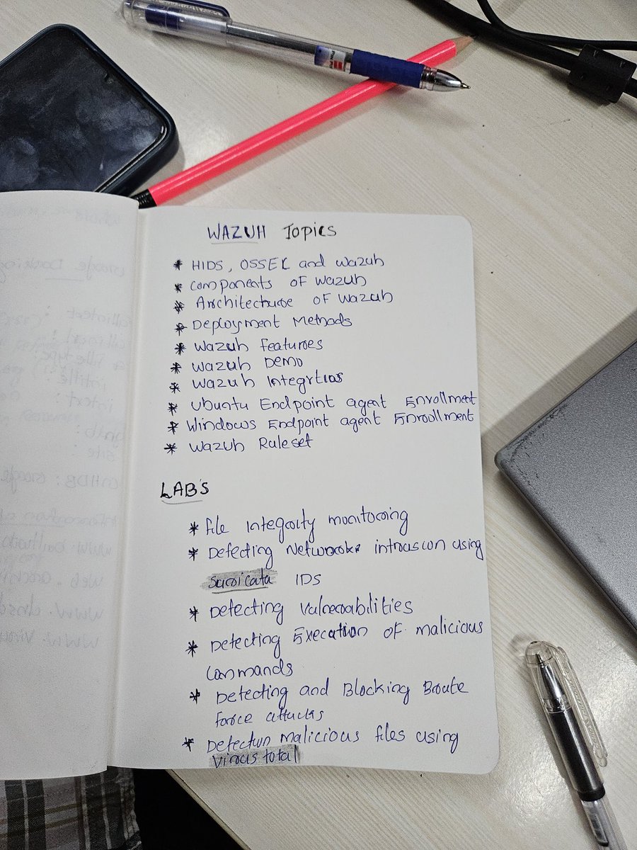 jithinp_p's tweet image. Wazuh topics for study......
@wazuh
#wazuh #CyberSecurity #hackingtools #logs #vulnerability #study