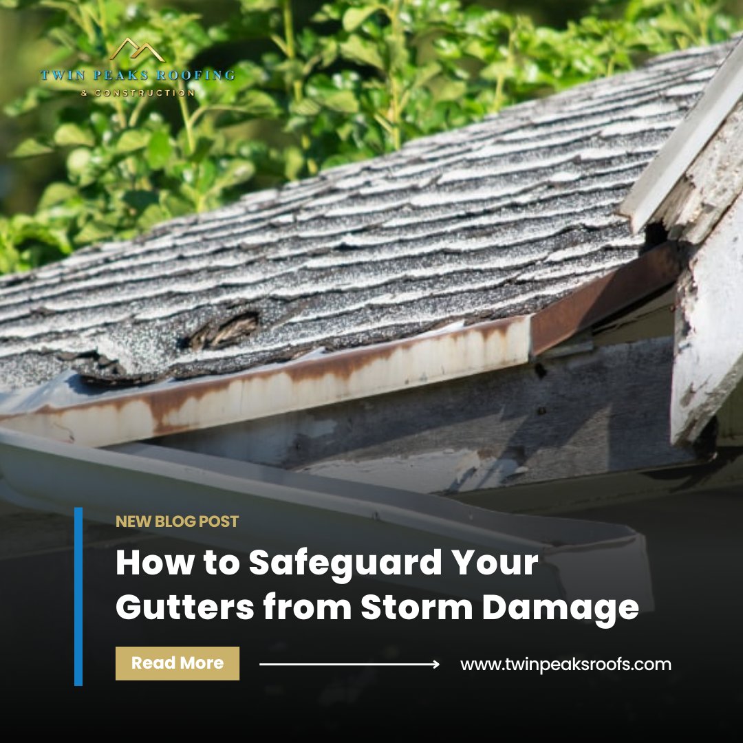 Twinpeaksroofs's tweet image. Protect your home&apos;s foundation by ensuring your gutters are clean and in good condition. Take proactive steps to safeguard your home by inspecting and cleaning your gutters regularly.

Read Our Blog👉 twinpeaksroofs.com/gutter-storm-d…

#StormReady #GutterCheck