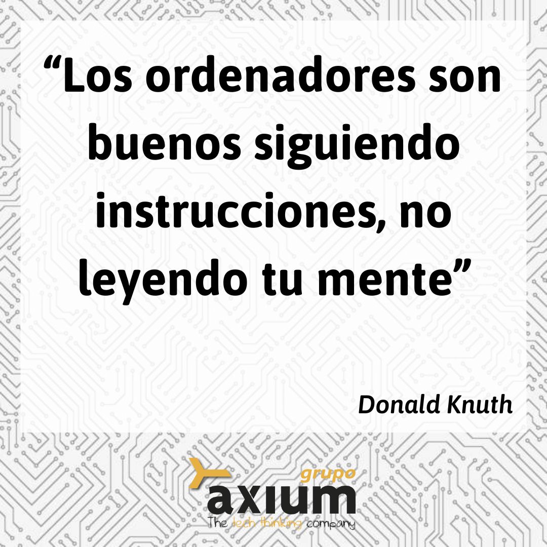 ¡Una verdad universal en el mundo de la tecnología! 

Aunque los ordenadores son increíblemente poderosos para ejecutar tareas cuando se les dan instrucciones precisas, aún no han dominado el arte de la telepatía. 

Recuerda la importancia de una comunicación clara y precisa.