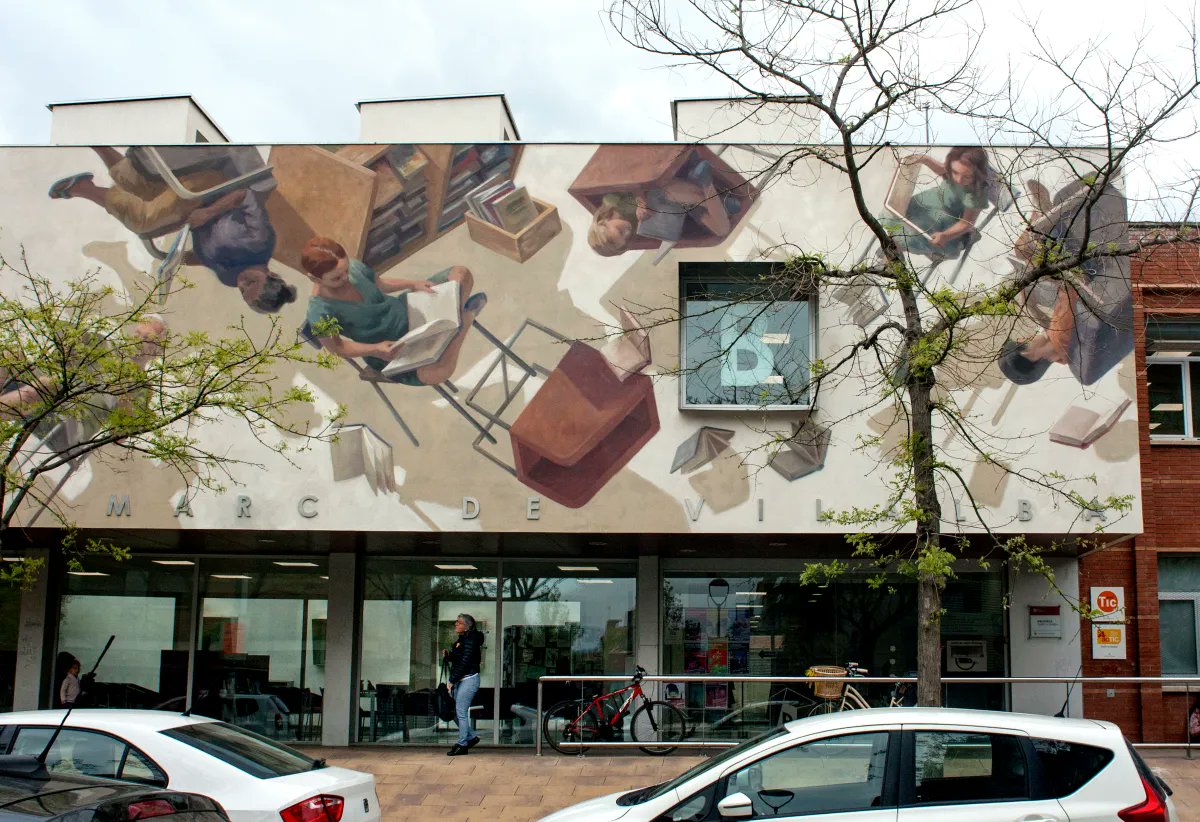 bibliotecarium (@hombreperplejo) on Twitter photo Nosaltres estem força orgullosos de la nostra façana, obra meravellosa de la <a href="/cintavidal/">Cinta Vidal</a> i reflex d'una vila "il·lustrada" des de l'Agustí Asensio fins els més de 20 #artisteslocalsdeCardedeu, compromesos amb el foment de la creativitat dels més petits #il·lustram! Nosaltres estem força orgullosos de la nostra façana, obra meravellosa de la <a href="/cintavidal/">Cinta Vidal</a> i reflex d'una vila "il·lustrada" des de l'Agustí Asensio fins els més de 20 #artisteslocalsdeCardedeu, compromesos amb el foment de la creativitat dels més petits #il·lustram!