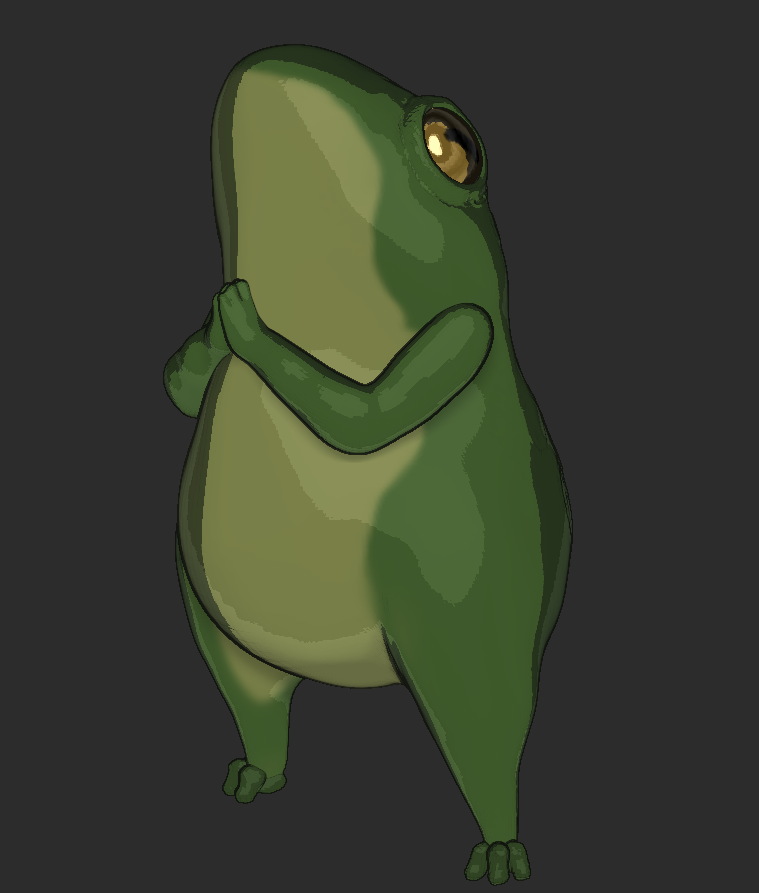 Shirru_art's tweet photo. 2 days of learning 3d

Attempts at making a frog. I still crack up at the first one when I see it 😂 https://t.co/wJCww8Kosy