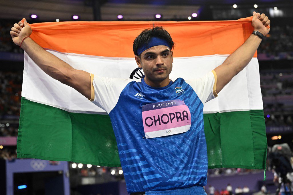 Neeraj, congratulations on your silver, thanks for making us all proud once again ! Keep the flag flying high <a href="/Neeraj_chopra1/">Neeraj Chopra</a> #NeerajChopra