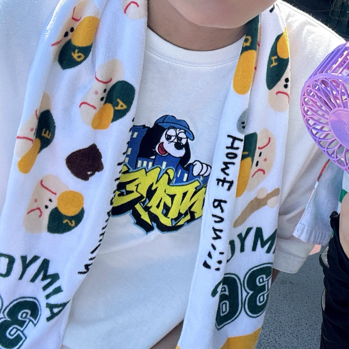 harrupi_36's tweet photo. このタオルで甲子園応援してきたニョ^_^
@aimyonGtter https://t.co/W4ezB5X5xY