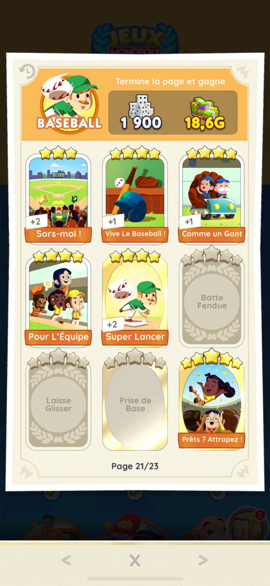 lezhenge's tweet photo. Trade ?
Set 18 -> 21
#MonopolyGo #MonopolyGoTrade https://t.co/Dn4jQQnf16