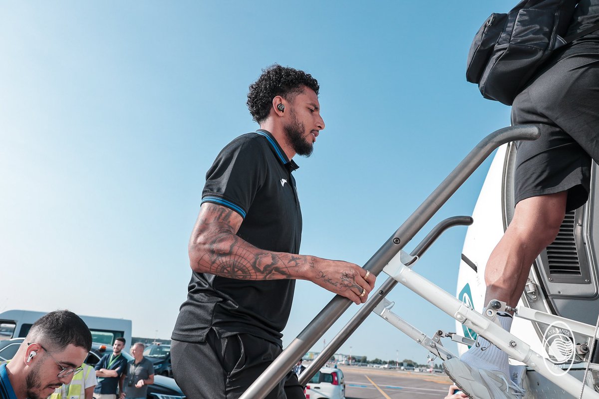 Destinazione Germania 🛫🇩🇪 

Hamburg, we are coming ✌️

🔜#StPauliAtalanta #GoAtalantaGo ⚫️🔵