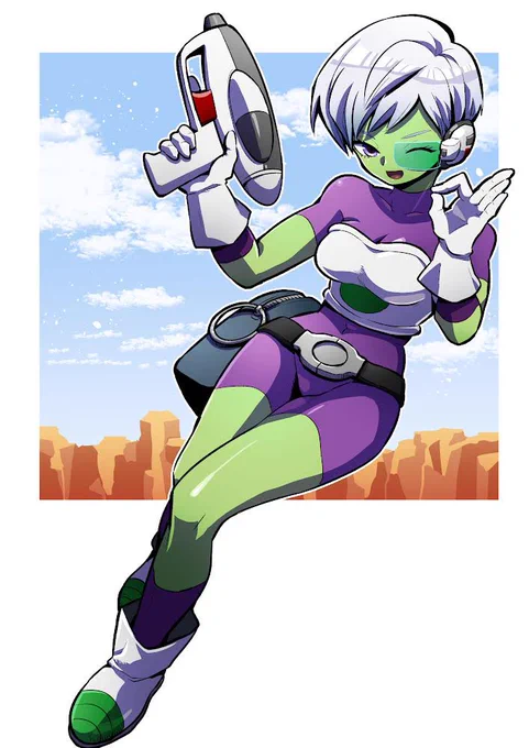ブルマとランチと18号とチライ。#DRAGONBALL#ドラゴンボール 