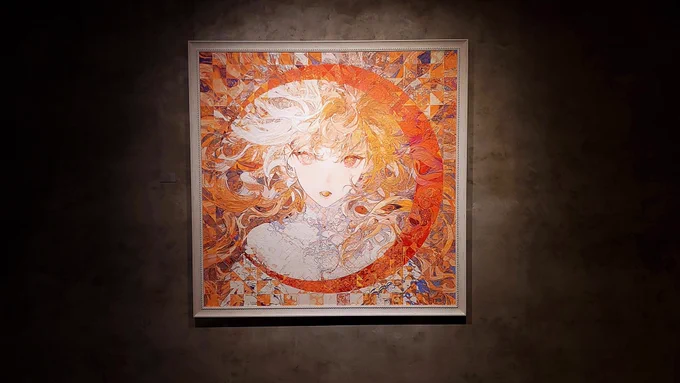 タイキさんの個展に行ってきましたスタッフの方に色々伺いながら、デジタルイラストの領域を越えた立体としてのプロダクト表現の進化をまじまじと眺められました絵はまだまだ自由なんだなと思わせてくれる空間でした生で観るの大事だ#タイキ展 #taiki_exhibition 