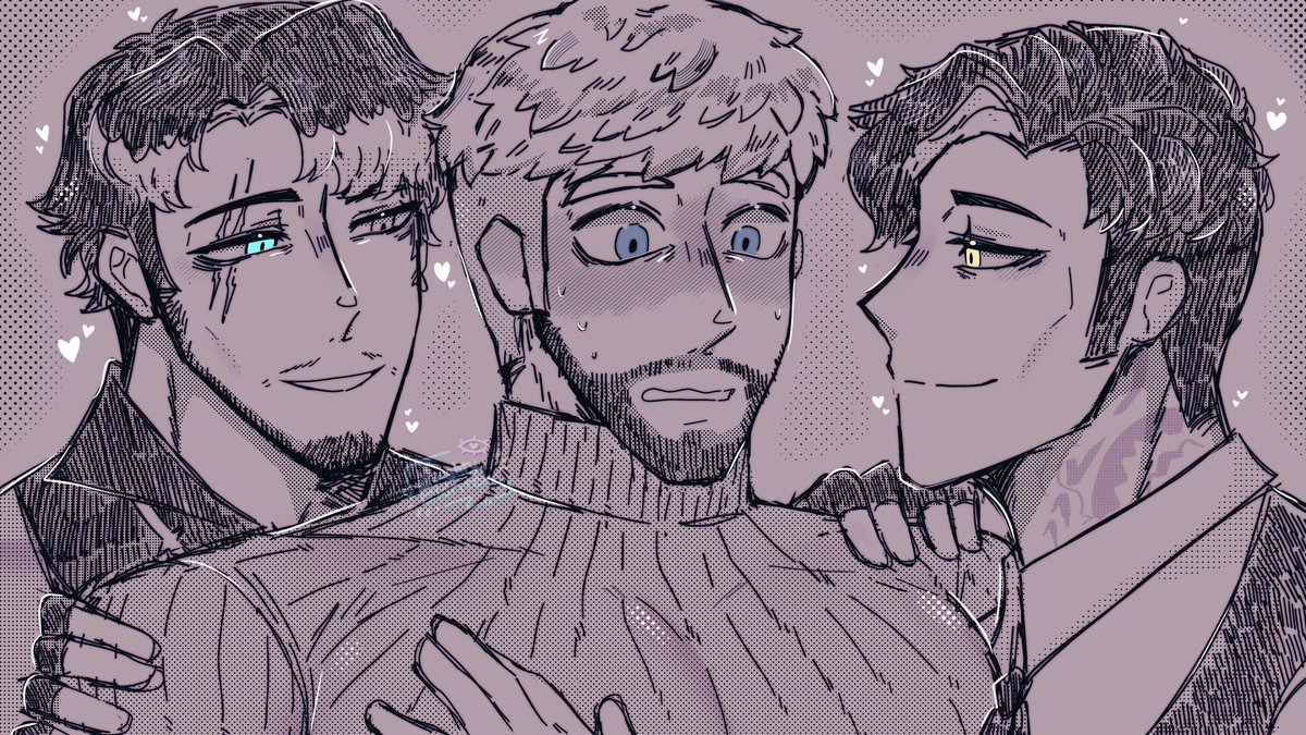 something something three gay men in a room
(god i wish i was in there...)

their shipname is #jondigue ... ( ͡° ͜ʖ ͡°)