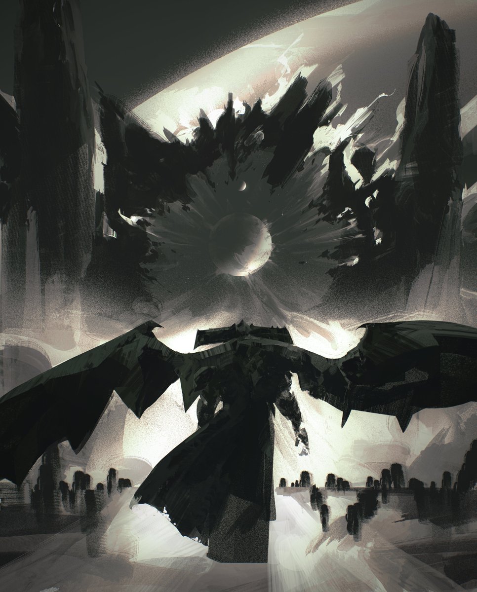 flaptrapsart's tweet image. #Destiny  #sketchvsfinal Grimoire anthology illustration