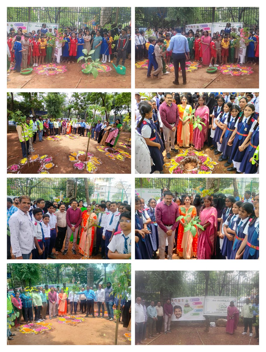 Today conducted Vanamahotsavam in Yousufguda Circle #Swachdanampachadanam program