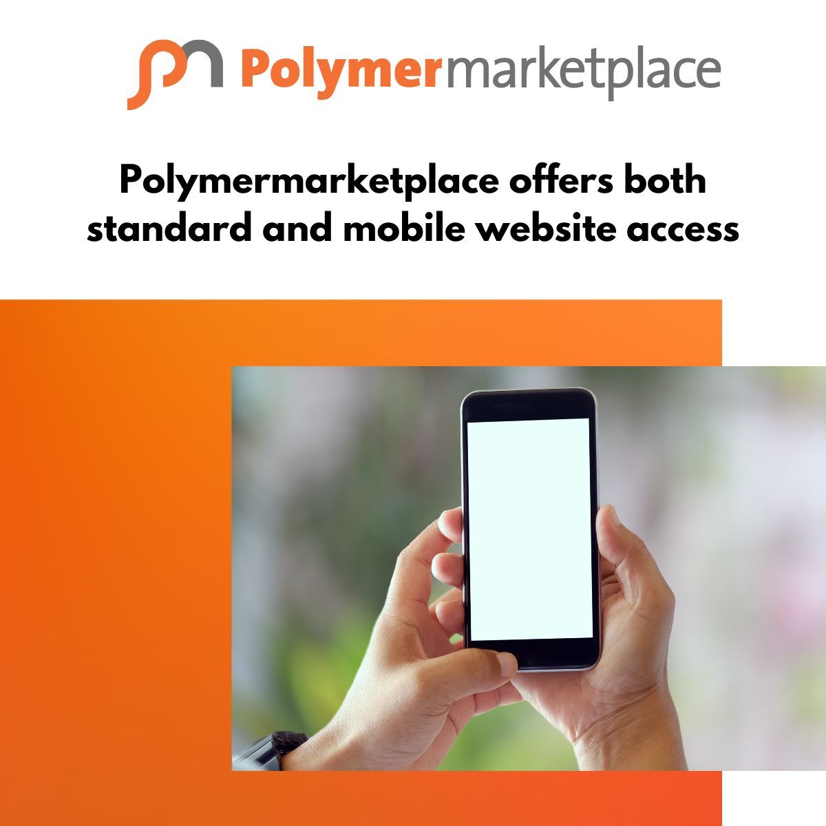 🚀 Polymermarketplace offers both standard and mobile website access. 
The system automatically detects how you are accessing the platform and adjusts the interface.
Let's have a chat: info@polymermarketplace.com

#polymermarketplace #feature #B2BSales #MobileFriendly #Ecommerce