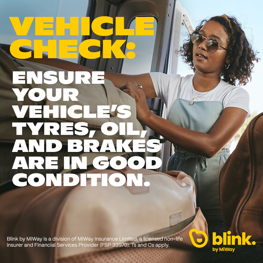 BlinkbyMiWay's tweet photo. Here are some tips on how to stay safe on those well-deserved long weekend road trips we all love! Don’t sweat it, Blink by MiWay has got you covered. We do cover. You do you.
#Blink #BlinkByMiWay #CarInsurance #SwitchToBlink https://t.co/1ekuL0B5rr