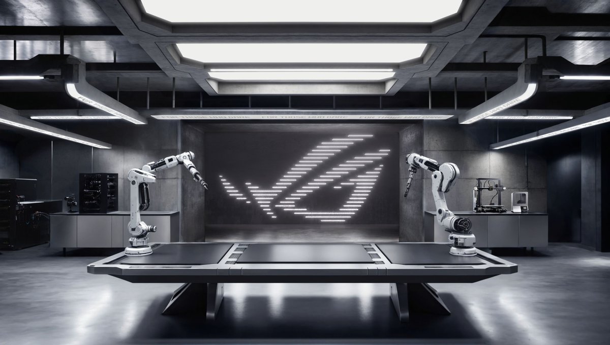 ASUS_ROG's tweet image. OG Future Lab features a sleek and clean design. Reflecting the dare to try and the innovative attitude of future gamers.

What will be the next innovation from the lab?

Download this wallpaper 👉rog.gg/futurelab
 
#ROG #wallpapers #futurelab