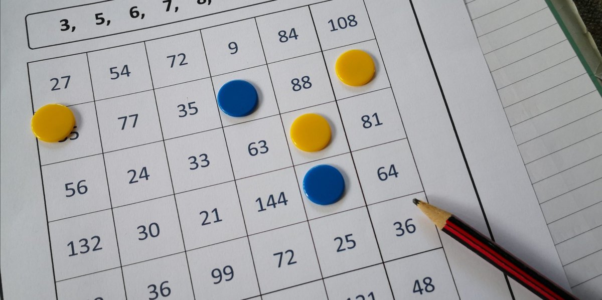 MATHS FAVOURITE #7

It's a Four-In-A-Row Times Tables Game, a really fun way to practice number facts at home or in school.

There is nothing else to say ... oh, it's a FREE download - here: mathsticks.com/my/2020/06/x-f…

#timestables #mathgames #mathisfun mathsticks.com/my/2020/06/x-f…