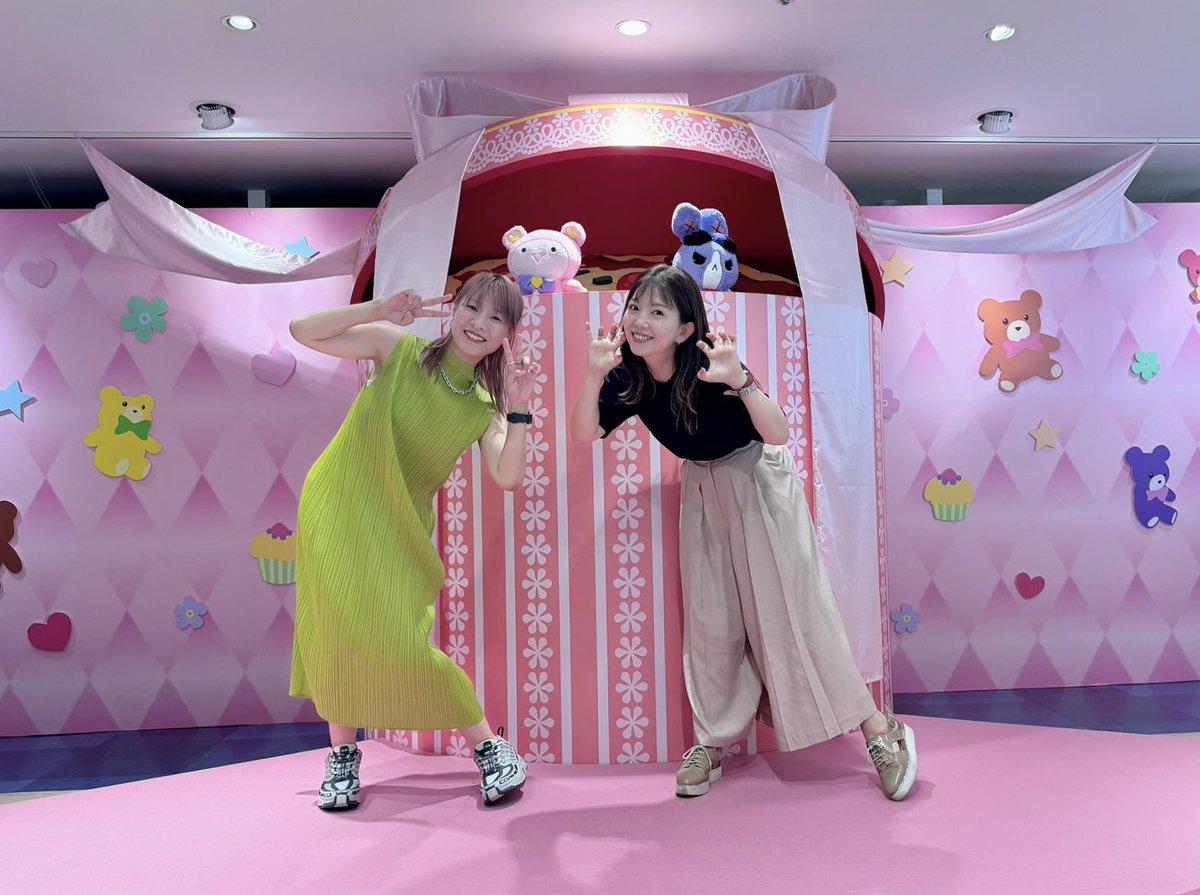 ということで #大プリパラ展 に牧野由依ちゃんとお邪魔しました