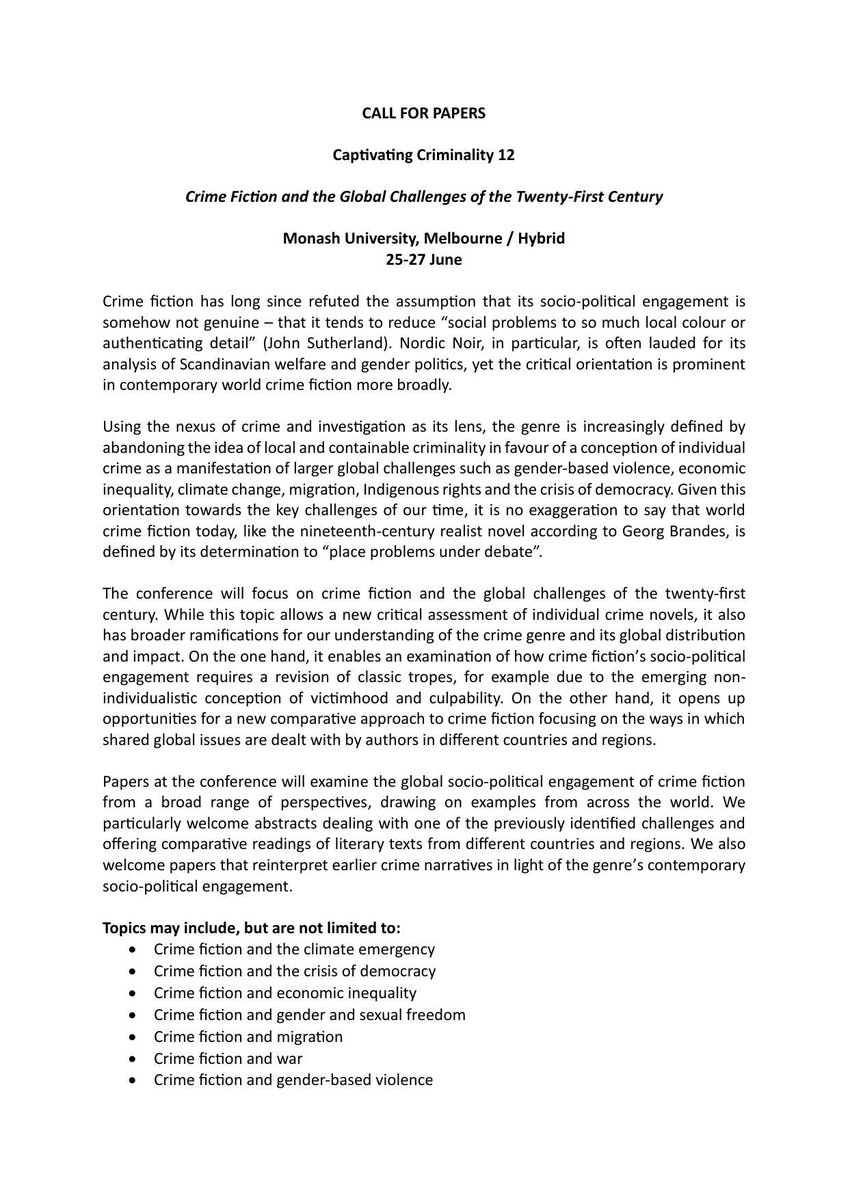 International Crime Fiction Association tweet media