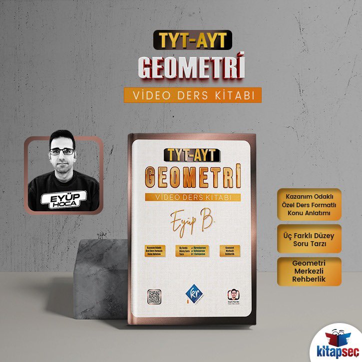 📕TYT AYT Geometri Eyüp Hoca
📹Video Ders Kitabı
📚KR Akademi

#TYT #AYT #Geometri #EyüpHoca #VideoDersKitabı #KRkademi #EyüpBoncuk #kitapseç #kitapseccom