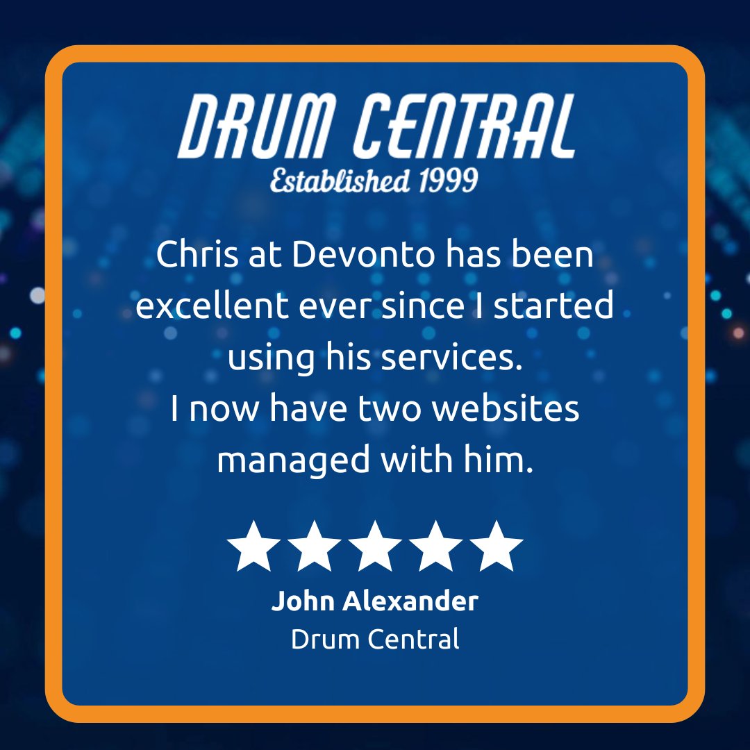 ⭐️⭐️⭐️⭐️⭐️ Customer Review Spotlight!

Discover how we can help elevate your online presence: l8r.it/MnAy

#CustomerReview #WebDesign #DevontoWebDesign #ClientFeedback