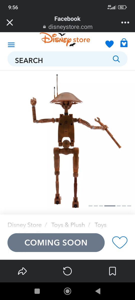 coleccioniswspn's tweet photo. Nuevo Pit droid interactivo exclusivo de la D23 y que está disponible en Disney Store
Enlace aquí 👇
https://t.co/rCB3sjZPUd
#pitdroid #disneystore #pitdroid https://t.co/II1rZwDHNL