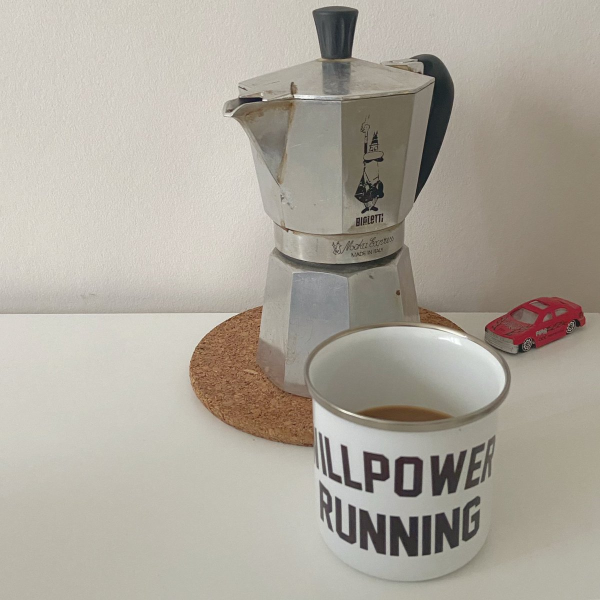 #NeverNotRunning #butCoffeeFirst ex aequo. THE MUG. With an eXpresso delivery from <a href="/willpower_run/">Willpower Running</a>. #snailingNotRacing