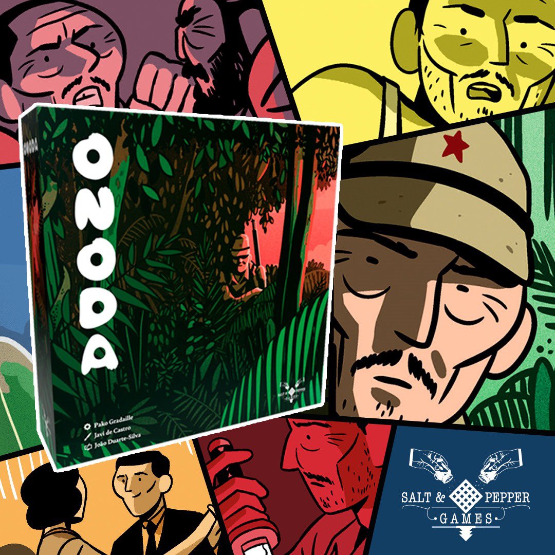 Salt&PepperGames (@saltpeppergames) on Twitter photo 🚨 Nos alegra anunciar nuestro próximo projecto: la fascinante vida de Hiroo Onoda.
Diseñado por <a href="/FGradaille/">Francisco Gradaille</a> y con las maravillosas ilustraciones de <a href="/javi_decastro/">Javi de Castro</a> el juego saldrá en gamefound en noviembre.
Hay sorpresa para quien se suscriba ya 😀 gamefound.com/es/projects/sa… 🚨 Nos alegra anunciar nuestro próximo projecto: la fascinante vida de Hiroo Onoda.
Diseñado por <a href="/FGradaille/">Francisco Gradaille</a> y con las maravillosas ilustraciones de <a href="/javi_decastro/">Javi de Castro</a> el juego saldrá en gamefound en noviembre.
Hay sorpresa para quien se suscriba ya 😀 gamefound.com/es/projects/sa…