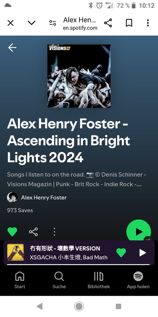 CherekElke's tweet photo. Just got lost in this wonderful playlist of @alexhfoster... Found a few gems, I never heard before.. Now I have to force myself to work again 😜 https://t.co/0pP0zgeJyH