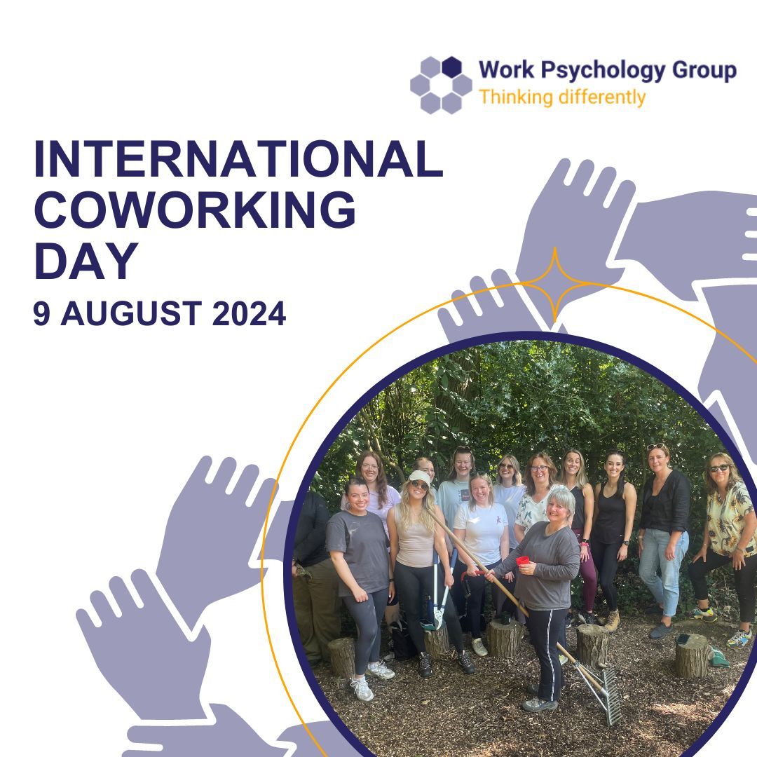Today is International Coworking Day - how do you celebrate your co-workers?

We always look forward to our next away day together - see a picture of last year below!

#InternationalCoworkingDay #Coworking #Psychology #HR #Team