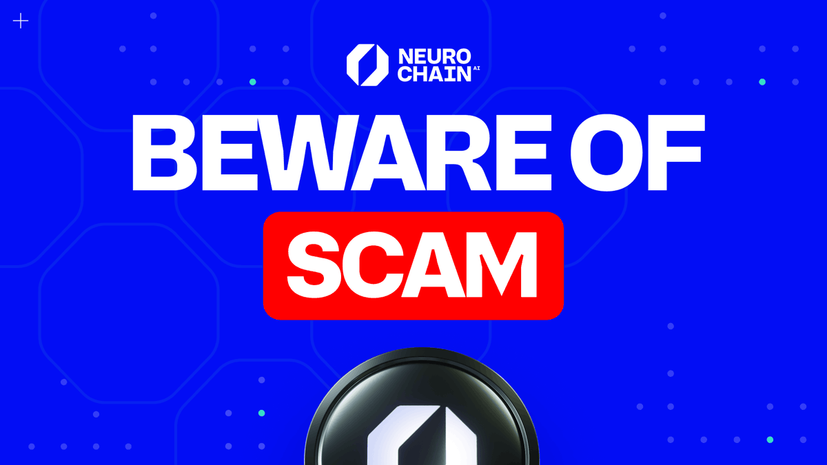 NeurochainAI's tweet photo. 🚨 BEWARE OF SCAM! 🚨

We've discovered fraudulent $NCN listings on some DEXs. 🚫🔍

⏰ NeurochainAI will be officially listed ONLY on @gate_io and @WhiteBit TODAY at 12 PM UTC.

No other DEXs or CEXs as of now.

Stay safe and follow our official community channels and X account for the latest updates!

🔗 Discord: https://t.co/aUi9bfsIQ4
🔗 Telegram:  https://t.co/GvaABx5VoI