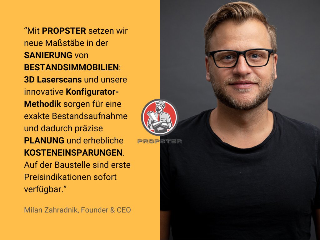 PROPSTER setzt neue Standards in der Sanierung von Bestandsimmobilien! Welche das sind, erfahren Sie in unserem Blogbeitrag⚡🏆

blog.propster.tech/sanierung-von-…

#Sanierung #Immobilien #PROPSTER #Effizienz