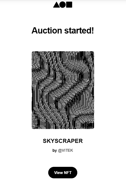 vitekvisuals's tweet photo. Good Afternoon ☁️

The auction for the SKYSCRAPER 🏙️ in the @ugo_digi world @okdigitalworld on @foundation has started 🔥

Thank you @djkero! 🤜🤛