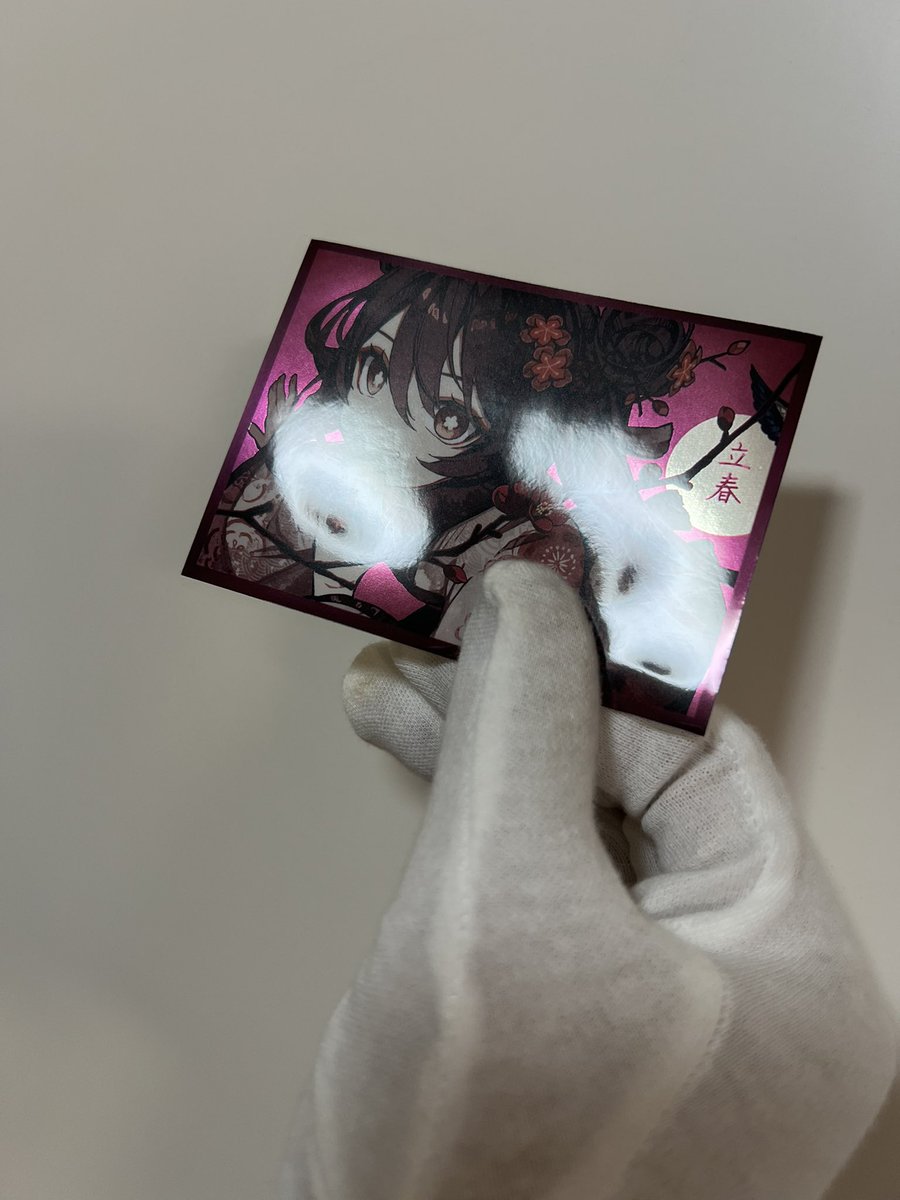 スリーブの実物① 