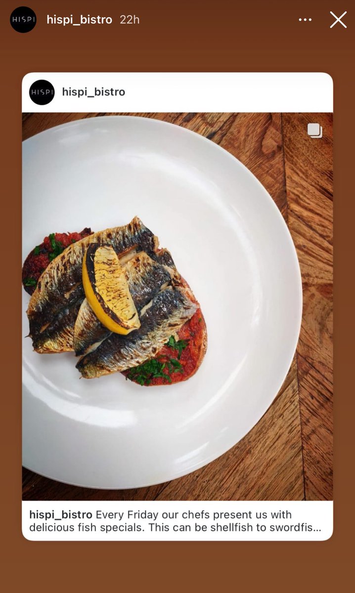 Not being funny but there’s a dream team running <a href="/hispibistro/">HISPI</a> at the moment. GM claire &amp; HC James producing the perfect neighbourhood restaurant. Hispi is never mentioned in Manchester restaurant lists but we are proud as hell &amp; constantly busy so that’s that! 😌