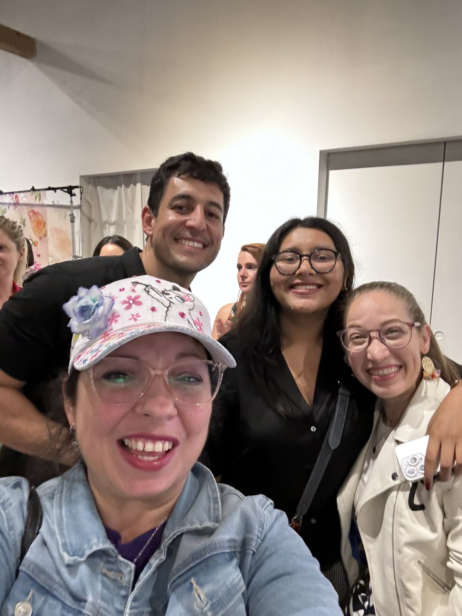 🌸💖Then it was off to <a href="/LeadHersOnChain/">LeadHersOnChain</a> &amp; <a href="/worldofwomennft/">world of women</a> event!
pre <a href="/veecon/">VeeCon</a>🤩

Loved to see, listen to, &amp;chat with all of u!!!🫶🏼

Thanks <a href="/VDizzle777/">Valerie | 📍ApeFest Las Vegas 🦍</a> <a href="/NatLangford/">NattyWife💚VeeCon Alum Winchester VA REALTOR®</a> @kshvi <a href="/Teacher96_Katie/">Teacher96-(Katie)</a> <a href="/SeemaAlexander/">Seema Alexander</a> <a href="/mahagaber/">Maha Abouelenein</a>
and everyone involved!🫶🏼

<a href="/LizaFLopez/">Liza López</a> <a href="/Jancarlo316/">Jancarlo</a> <a href="/SaraSBaumann/">Sara "Sparky" Baumann ⚡️</a>