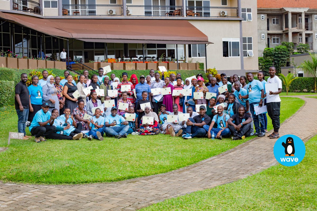 Celebrating our customers 🐧💙 <a href="/wave_ug/">Wave Uganda</a>