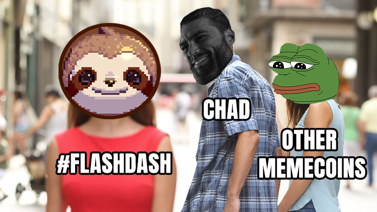 Everyone is with #Flashdash 😍
Flashdash is ready to moon anytime 🌕💸
Don't miss the launch!!! 🤑

tinyurl.com/yqc4bu86 🚀 

#hodl #memecoins #rich #token #altcoins #MemeCoinSeason #crypto #Bullrun2024 #degens #opportunity #coins